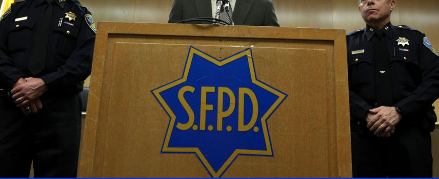 Thanks to a fundraising effort from the San Francisco Police Department, students at St. Peter's School in the Mission District are receiving brand new sweatshirts.