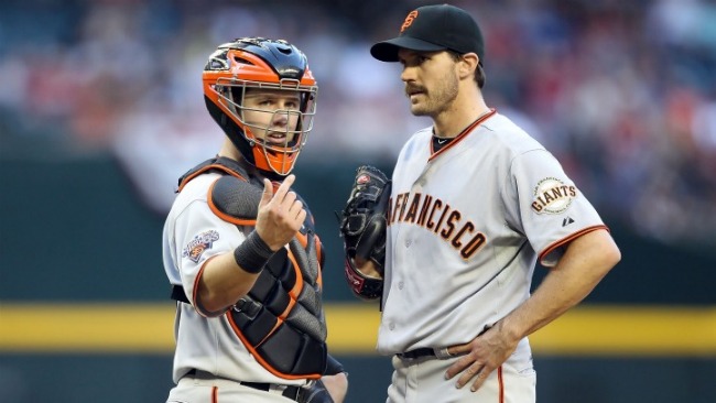 Zito Sprains Foot Early, Giants Still Win