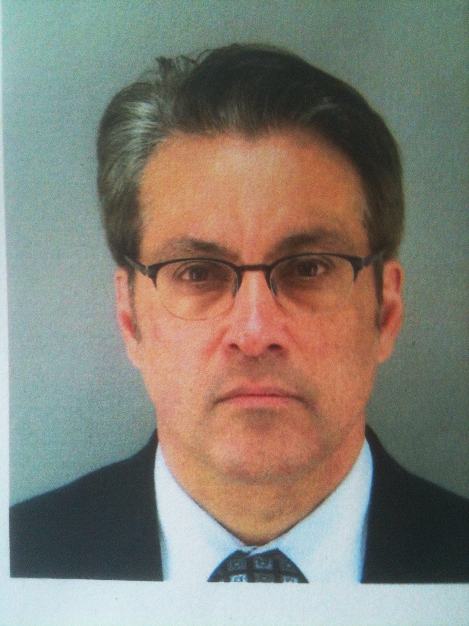 San Francisco Supervisor Ross Mirkarimi poses for his mugshot. 