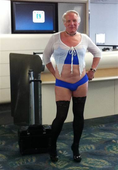 Man Wearing Bikini Allowed on Flight NBC Bay Area