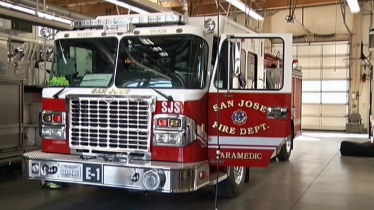 Video Shows Woman Get Off San Jose Fire Truck, Walk Into Strip Club