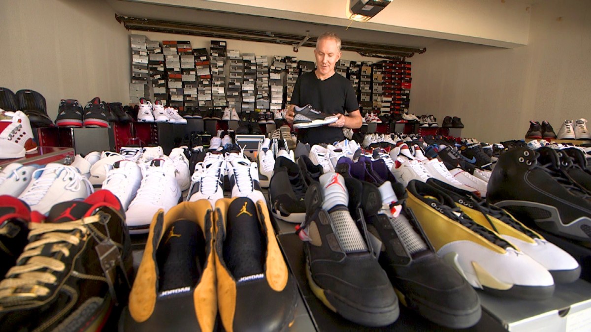 Redwood City Man Amasses Staggering Collection Of Air Jordan