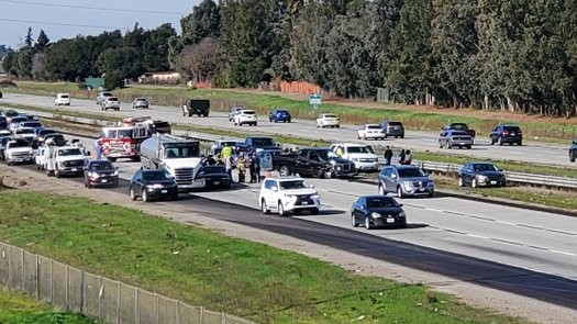 Sb Hwy. 101 Near Morgan Hill Reopens After Multi-vehicle Crash – Nbc 