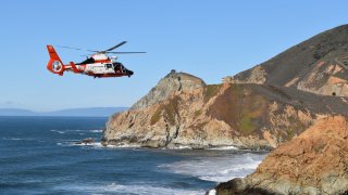 Coast Guard helicopter