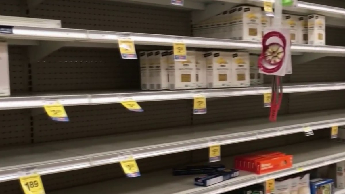 Empty Shelves Linked to COVID19 Outbreak at Safeway Distribution