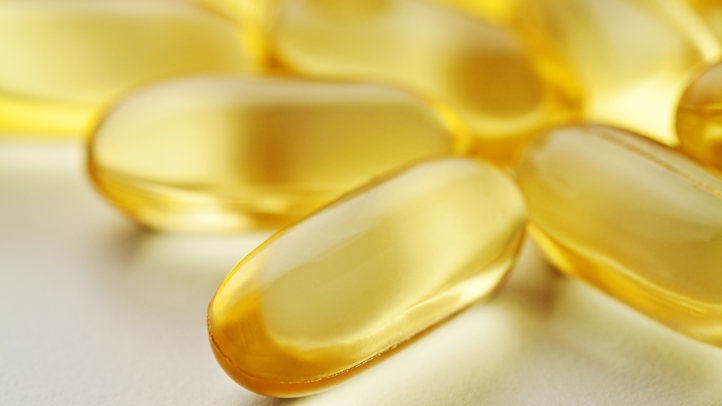 Fish oil pills
