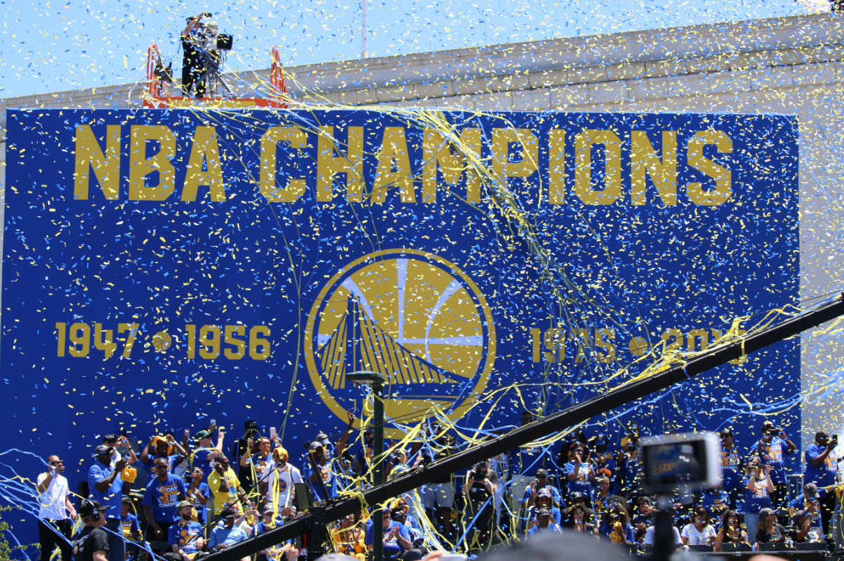 Victorious Warriors Return Home, Prepare for Parade – NBC Bay Area