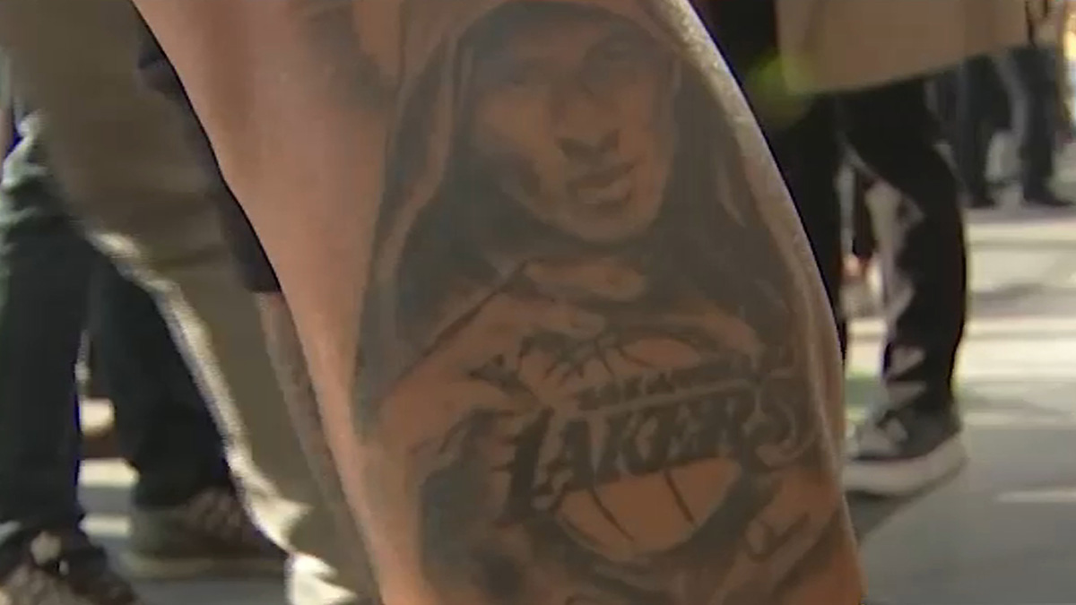 Kobe Fans Memorialize His Image Through Tattoos – NBC Bay Area