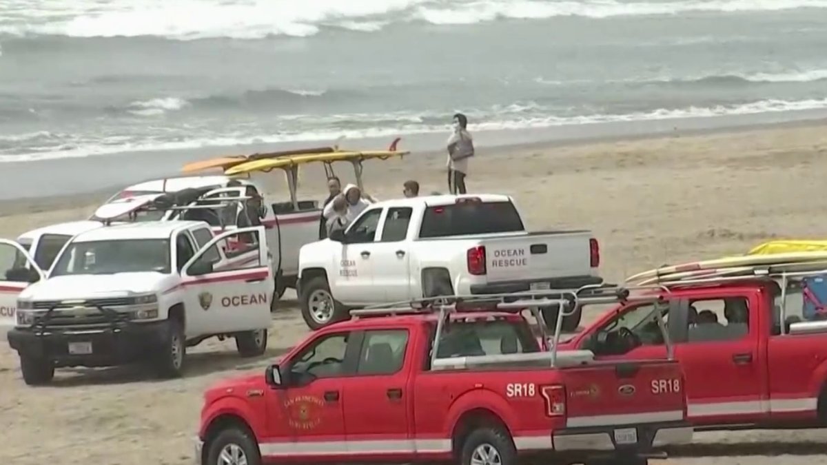 5 Rescued From Water at Ocean Beach in San Francisco – NBC Bay Area