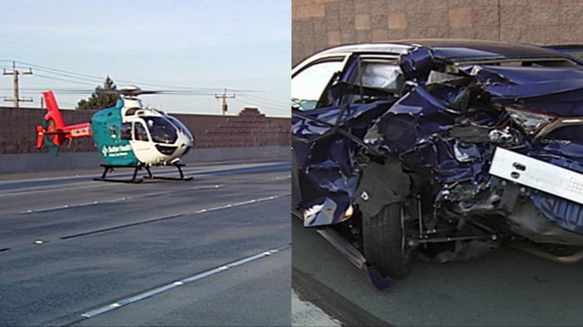 10 Hospitalized After Major Injury Crash Shuts Down Westbound Highway 4