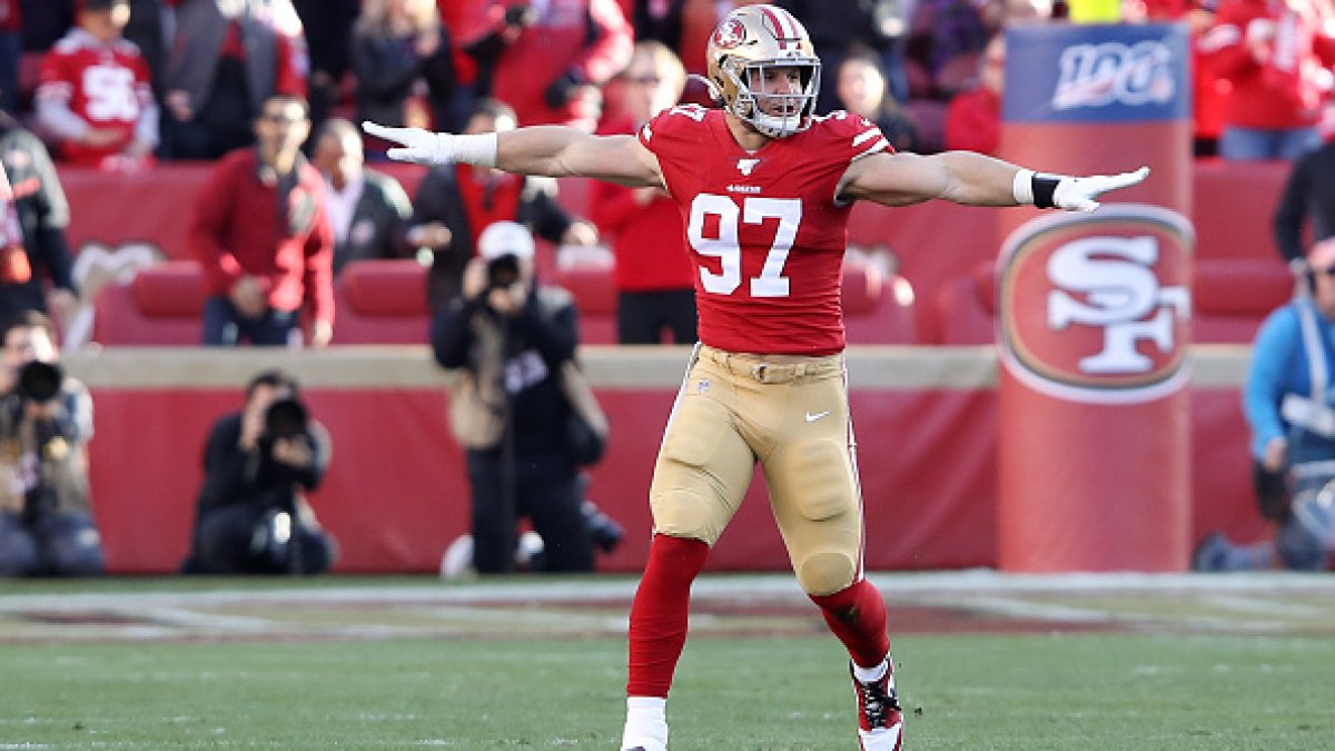 49ers' Nick Bosa Named NFL Rookie of the Year by Writers – NBC Bay