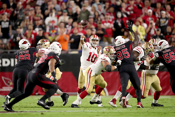 49ers Edge Cardinals to Remain Unbeaten at 8 0 NBC Bay Area