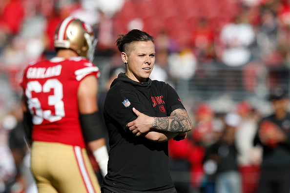 49ers Katie Sowers To Become First Female To Coach In Super Bowl Nbc Bay Area