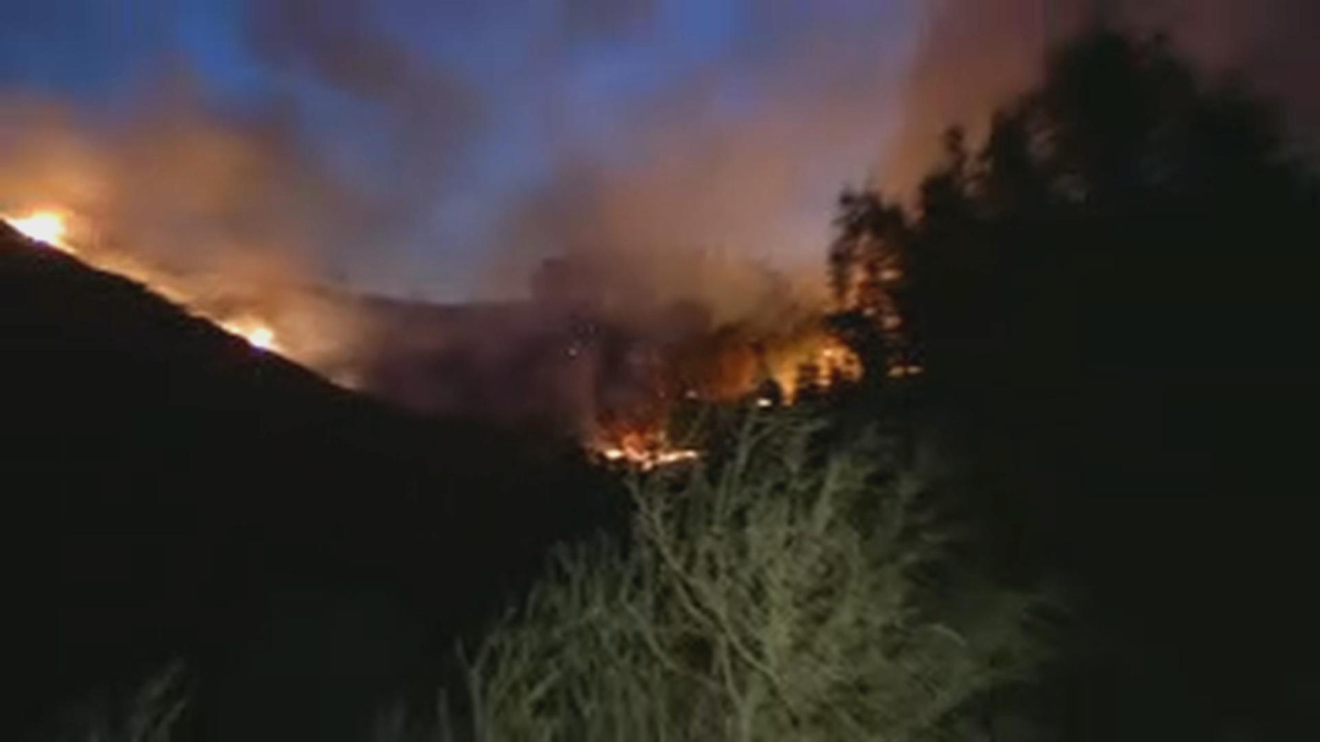 Wildfire in Santa Cruz Mountains Prompts Evacuations Threatens