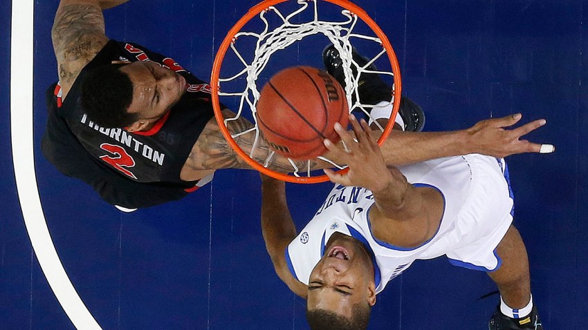 APTOPIX SEC Kentucky Georgia Basketball
