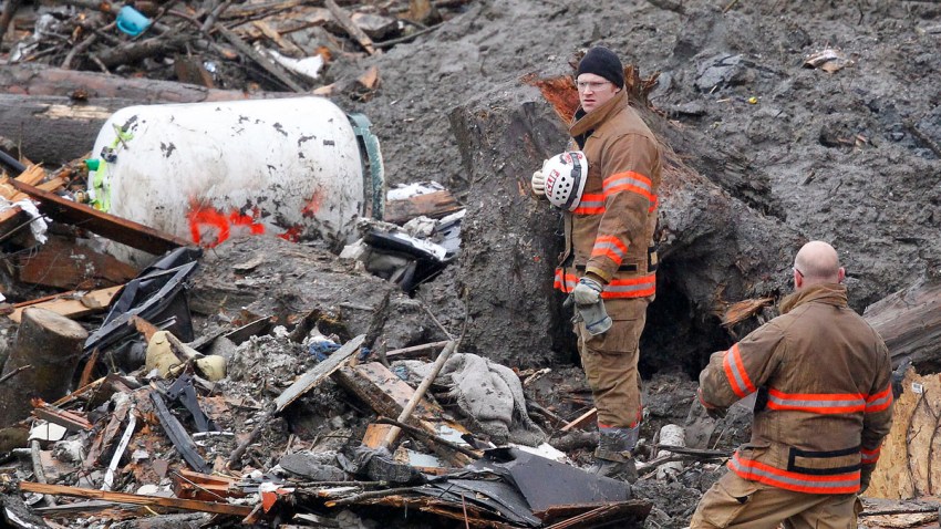 APTOPIX Washington Mudslide