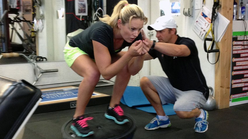 Vonn Recovery Skiing