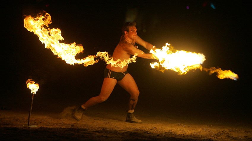 APTOPIX Burning Man