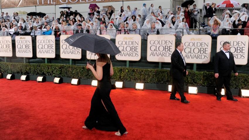 Golden Globes-Rainy Red Carpets