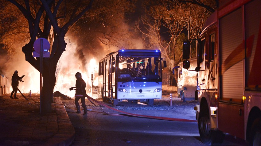 Turkey Explosion
