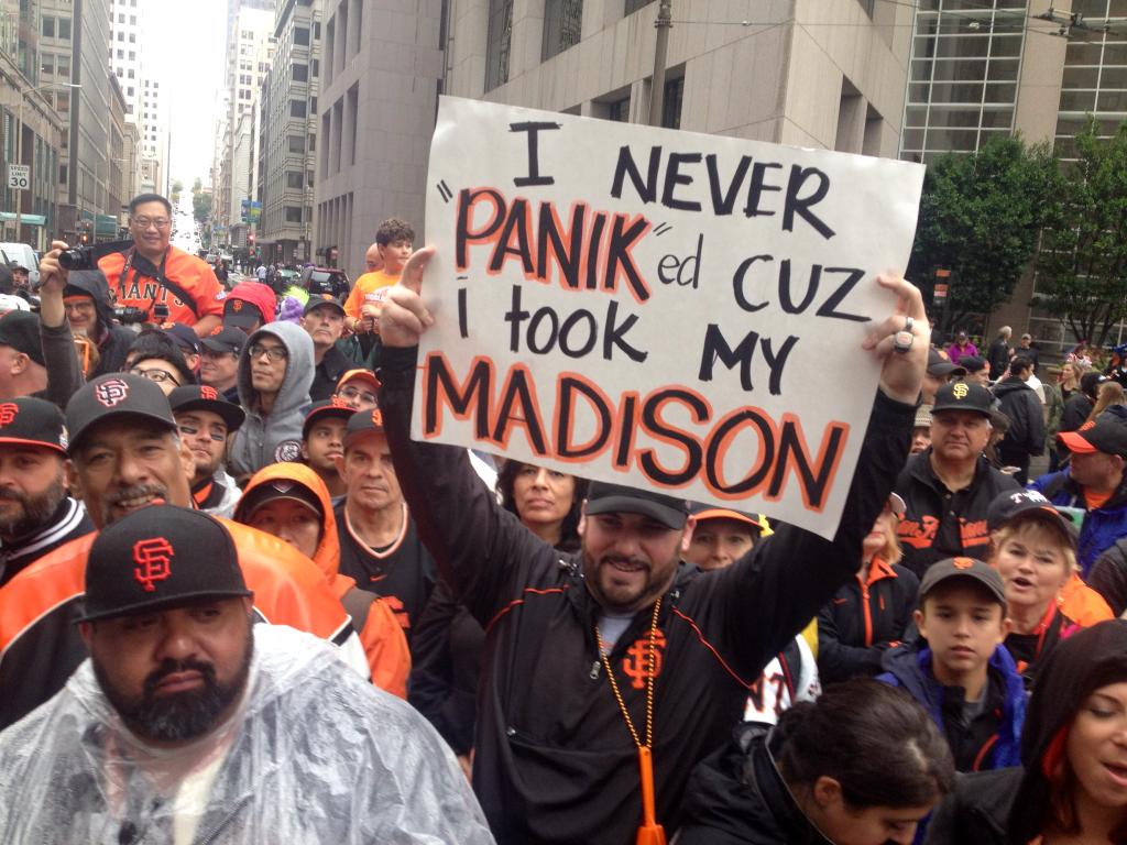 A round of applause fit for an All-Star 🧡, By San Francisco Giants