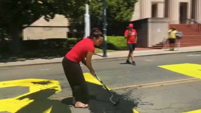 Pair Paints Over City-Sanctioned BLM Mural in Martinez