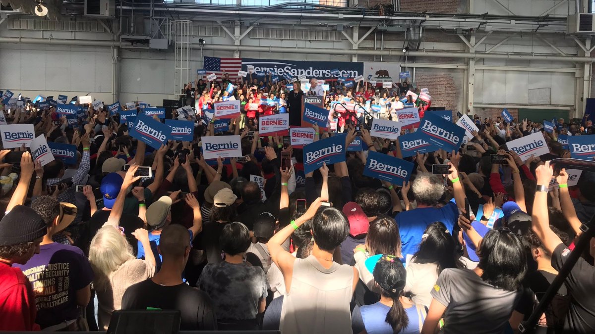 Thousands Attend Bernie Sanders Campaign Rally in Richmond – NBC Bay Area