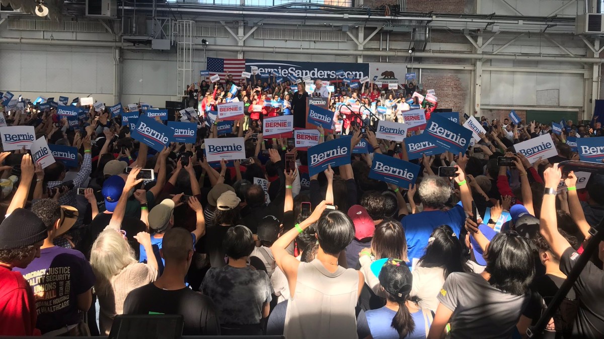 Thousands Attend Bernie Sanders Campaign Rally In Richmond Nbc Bay Area 