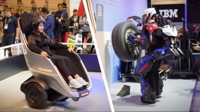 Segway's Floating Chair, Robot Ping-Pong and Bionic Baggage Handlers: Here's What's Drawing Crowds at CES 2020