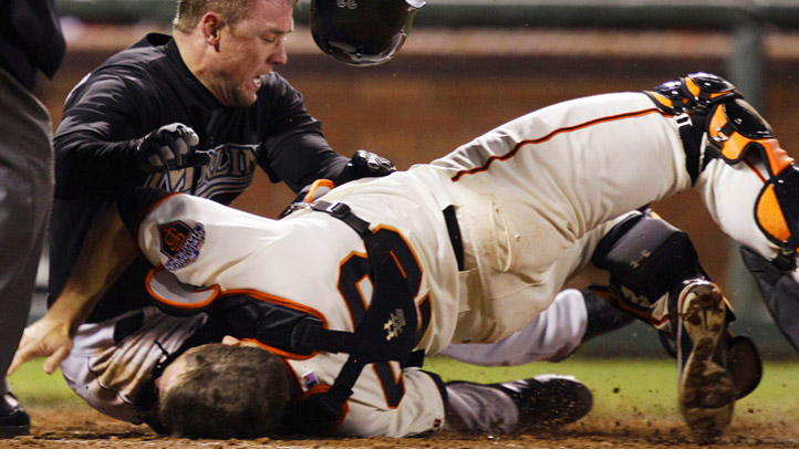 Marlins Giants Baseball