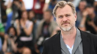 In this May 12, 2018, file photo, British director Christopher Nolan poses during a photocall at the 71st edition of the Cannes Film Festival in Cannes, France.