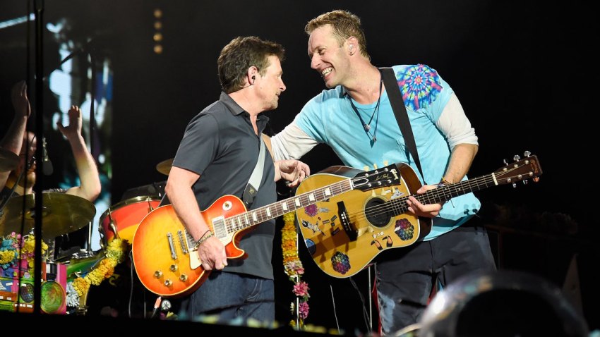 Coldplay Michael J. Fox
