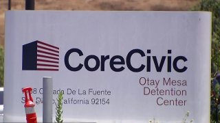CoreCivic Otay Mesa Detention Center Telemundo 20