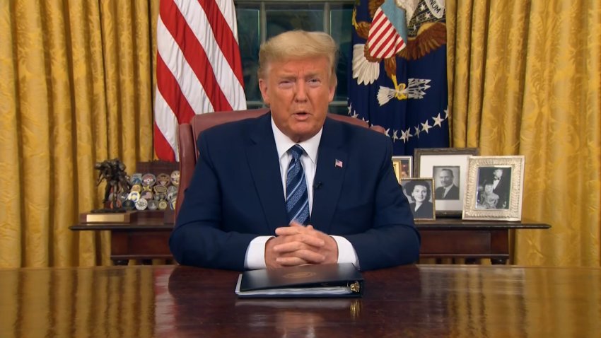 Trump Announces 30-Day Europe Travel Ban