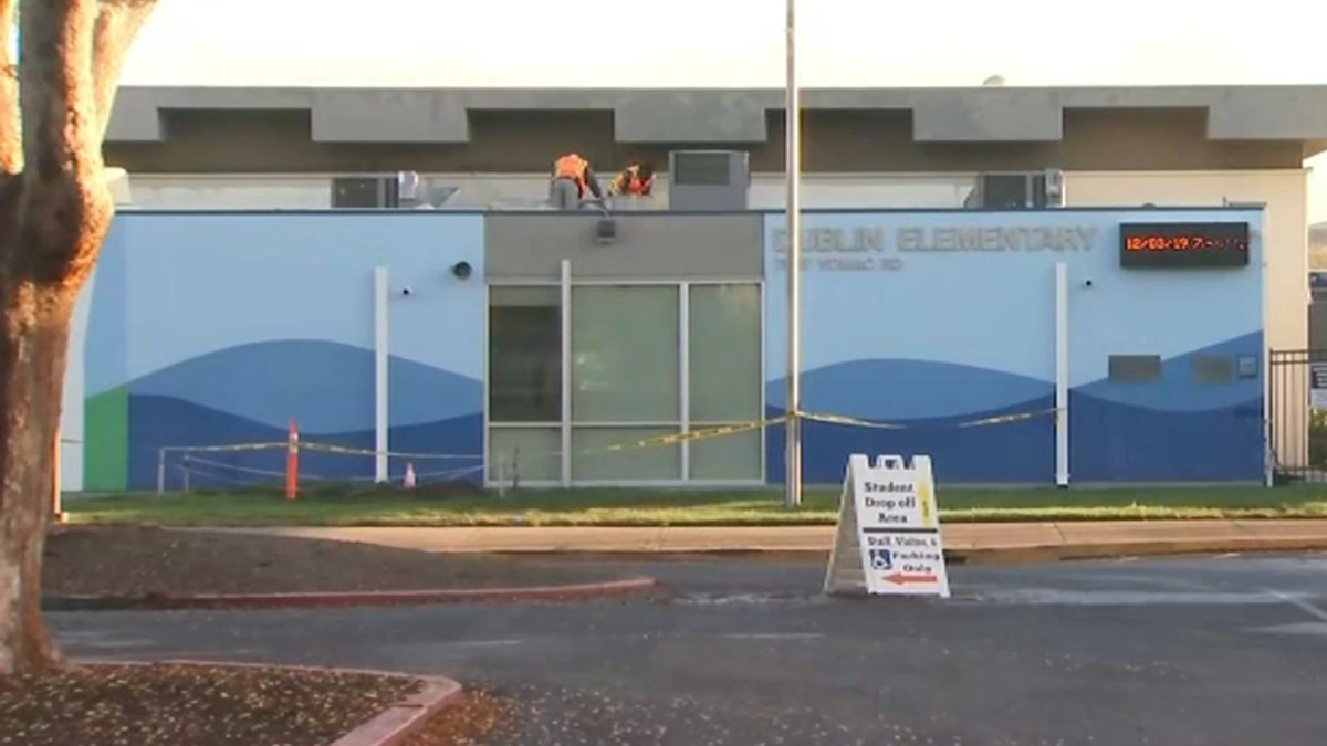 Classrooms at Dublin Elementary School Damaged During Storm NBC Bay Area