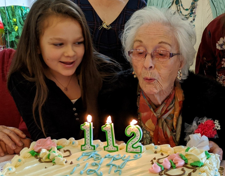 Edie Ceccarelli, the 5th oldest person in the world and the 2nd oldest  person living in United States, at age 16 in 1924. Edie is still alive  today at age 114 : r/TheWayWeWere