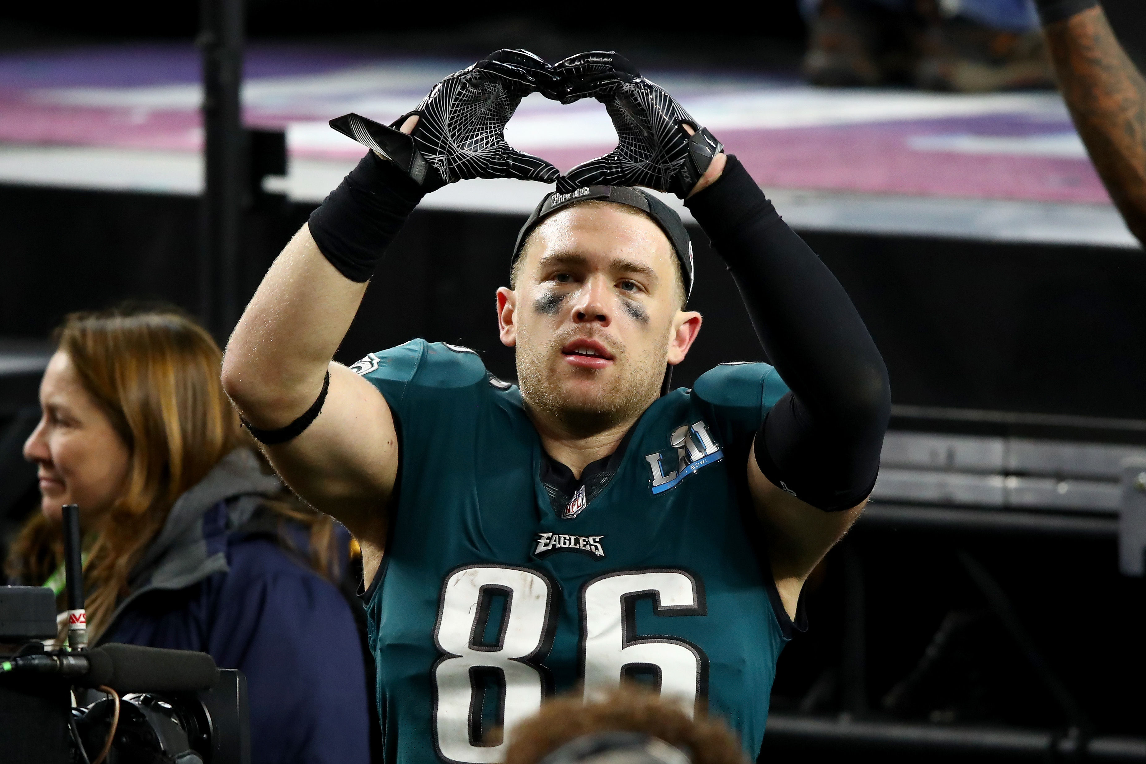 : Philadelphia Eagles Zach Ertz Scores The Game Winning