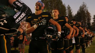 California Wildfires Paradise Football