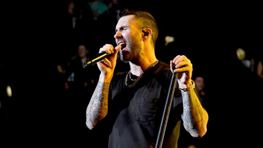 Adam Levine of Maroon 5 will perform at the Super Bowl.