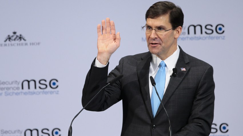 Mark Esper Calls China a threat to world order