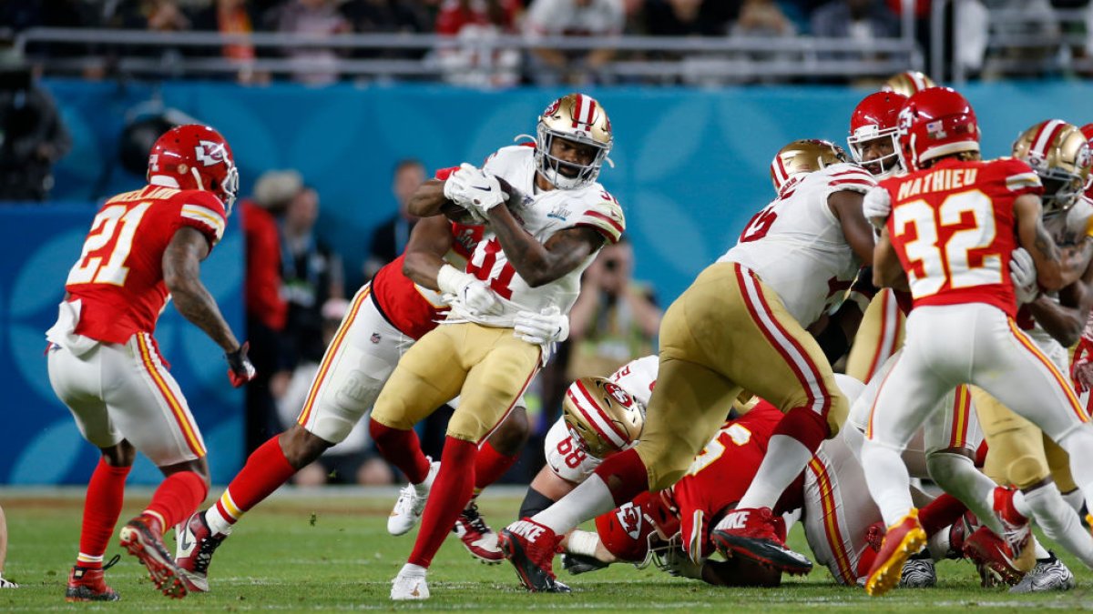 Former Purdue RB Raheem Mostert carries San Francisco 49ers to Super Bowl  appearance