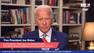 Screen grab of former Vice President Joe Biden