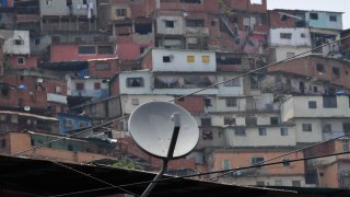 DirecTV dish antenna
