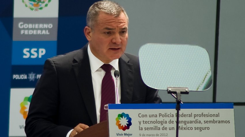 former Mexican Secretary of Public Safety Genaro Garcia Luna