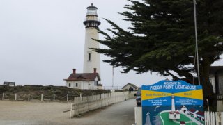 Pigeon Point Light Station near Half Moon Bay in California