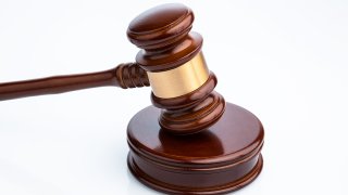 A generic wooden gavel