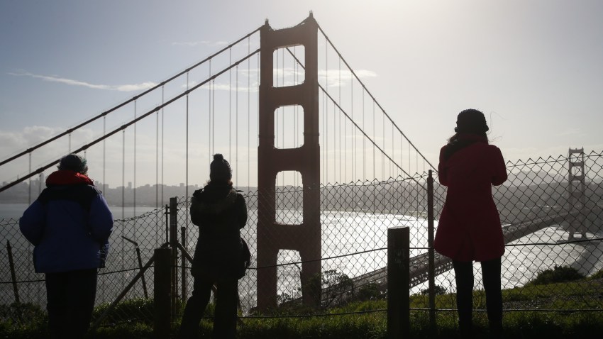 Free Hugs For Anyone Who Asks On Golden Gate Bridge New