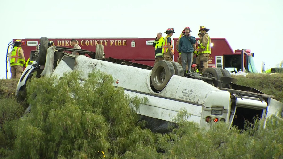 2 Victims ID’d, CHP Details Deadly Charter Bus Rollover Crash in