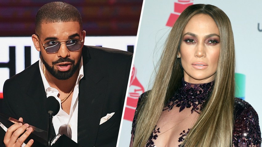 Jlo Drake Get Very Cozy On Dance Floor At Prom Party Nbc Bay Area