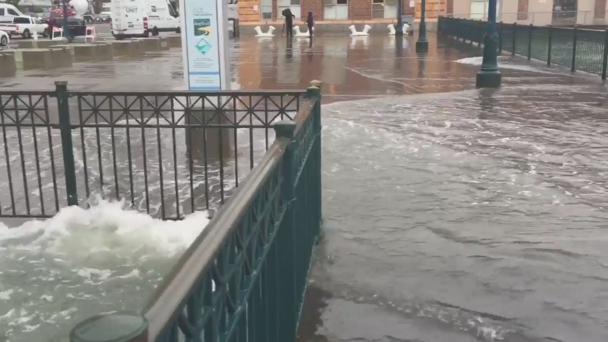 King Tides Flood the Embarcadero in San Francisco NBC Bay Area